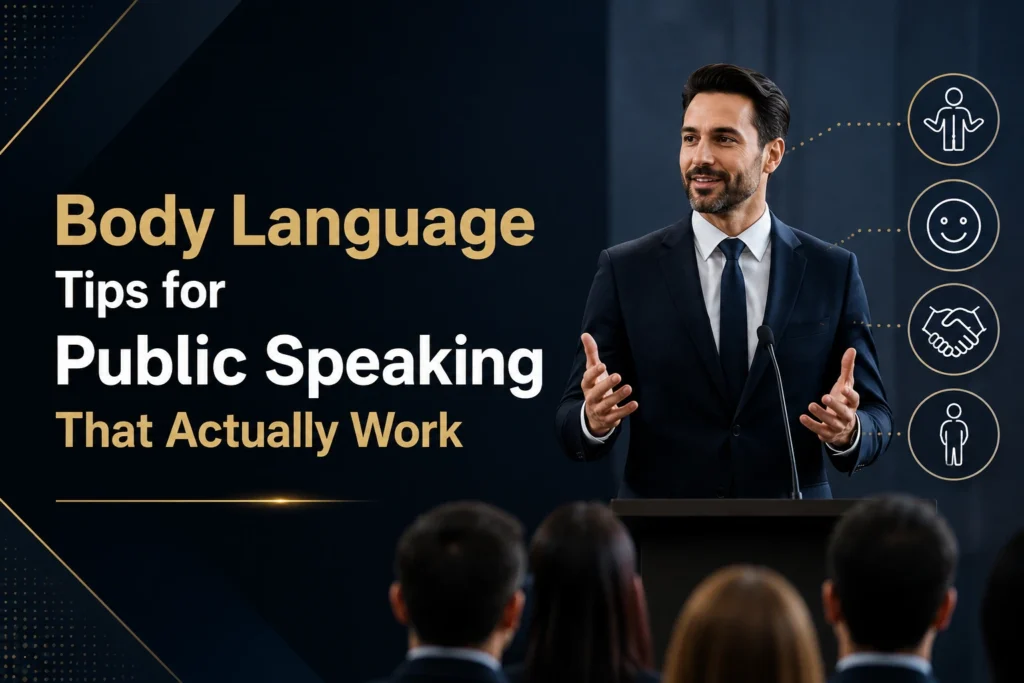 Body language tips for public speaking that actually work - Oratrics