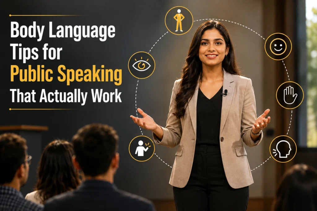 Body language tips for public speaking that actually work - Oratrics