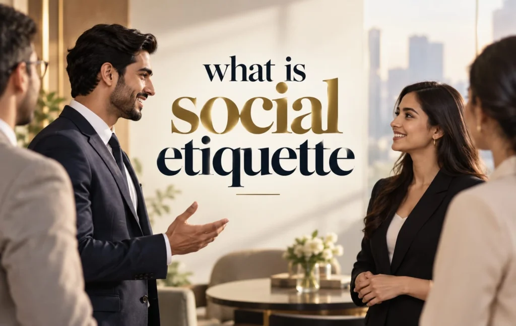 What is social etiquette?