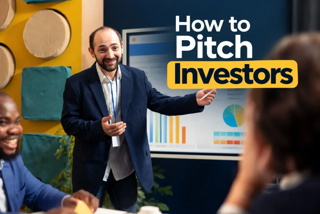 Samad shoeb explained about entrepreneurship development and how to pitch investors